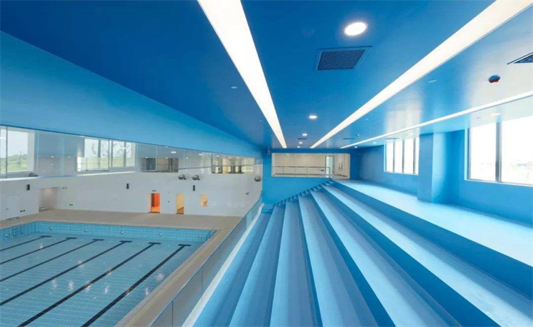 通许学校游泳馆建造